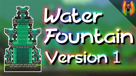 pure water fountain terraria